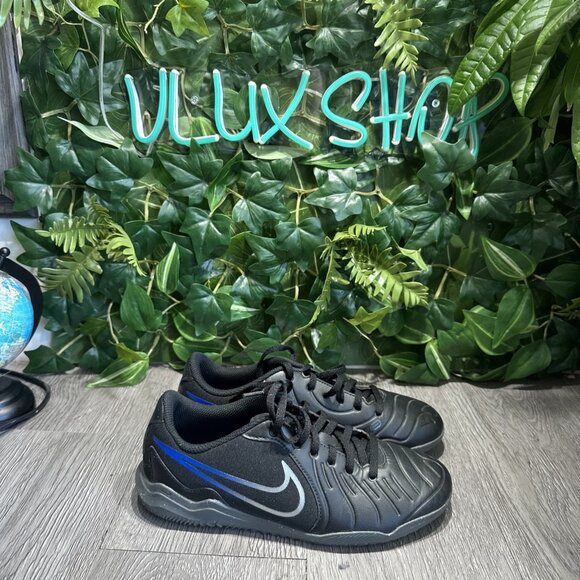 Nike Tiempo Legend 10 Academy IC Black Sz 5.5 / 7W Indoor Soccer Shoe DV4354-040 main image 9